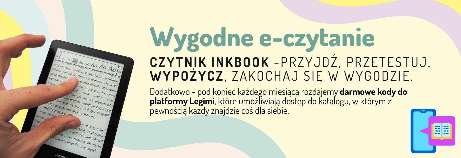 Wypożycz czytnik e-booków!